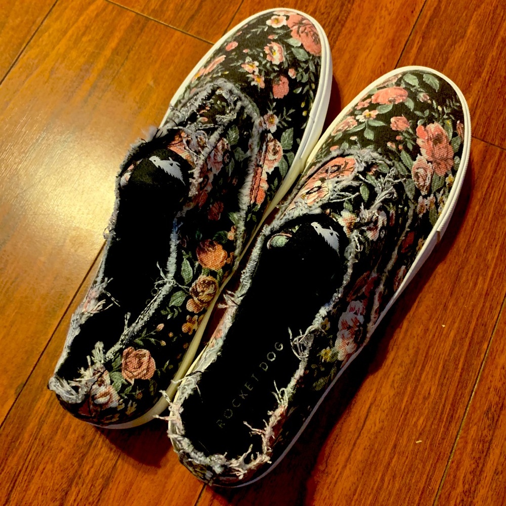 Rocket Dog Floral Sneakers